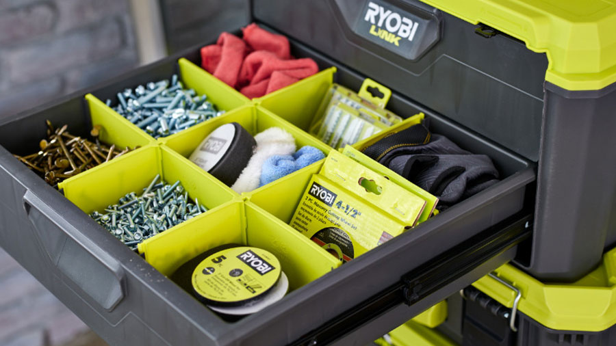 Diviseurs de boîte à outils à 2 tiroirs STM308 Link Ryobi Diviseurs de boîte à outils à 2 tiroirs STM308 Link Ryobi